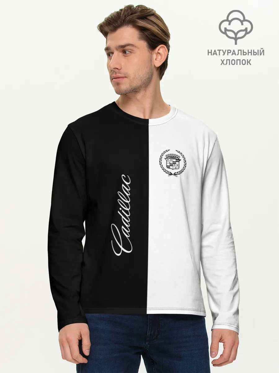Мужской лонгслив базовый / Cadillac