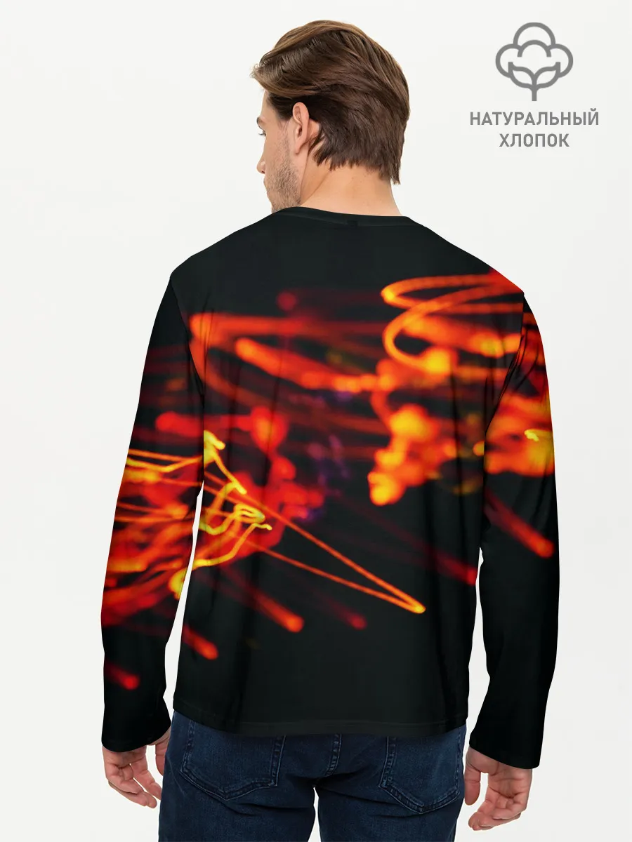 Мужской лонгслив базовый / RUSSIA