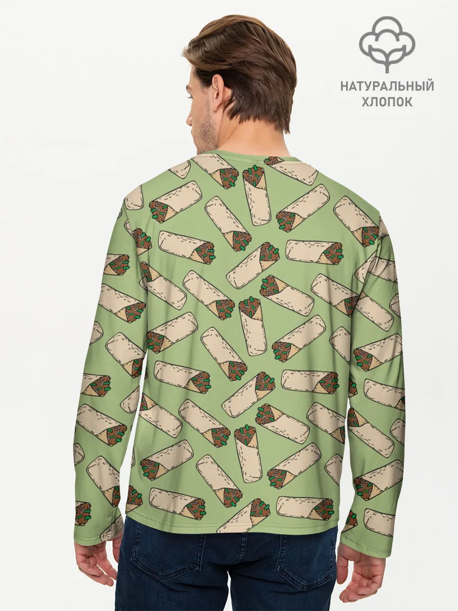 Мужской лонгслив базовый / Шаверма