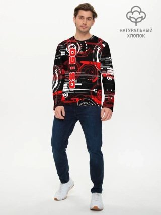 Мужской лонгслив базовый / CS:GO