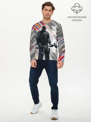 Мужской лонгслив базовый / Rainbow Six Siege