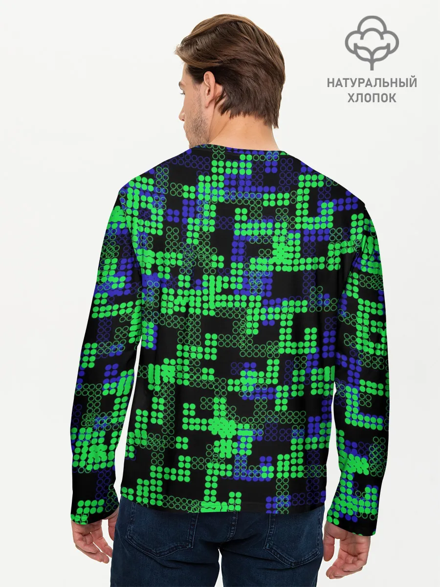 Мужской лонгслив базовый / Minecraft