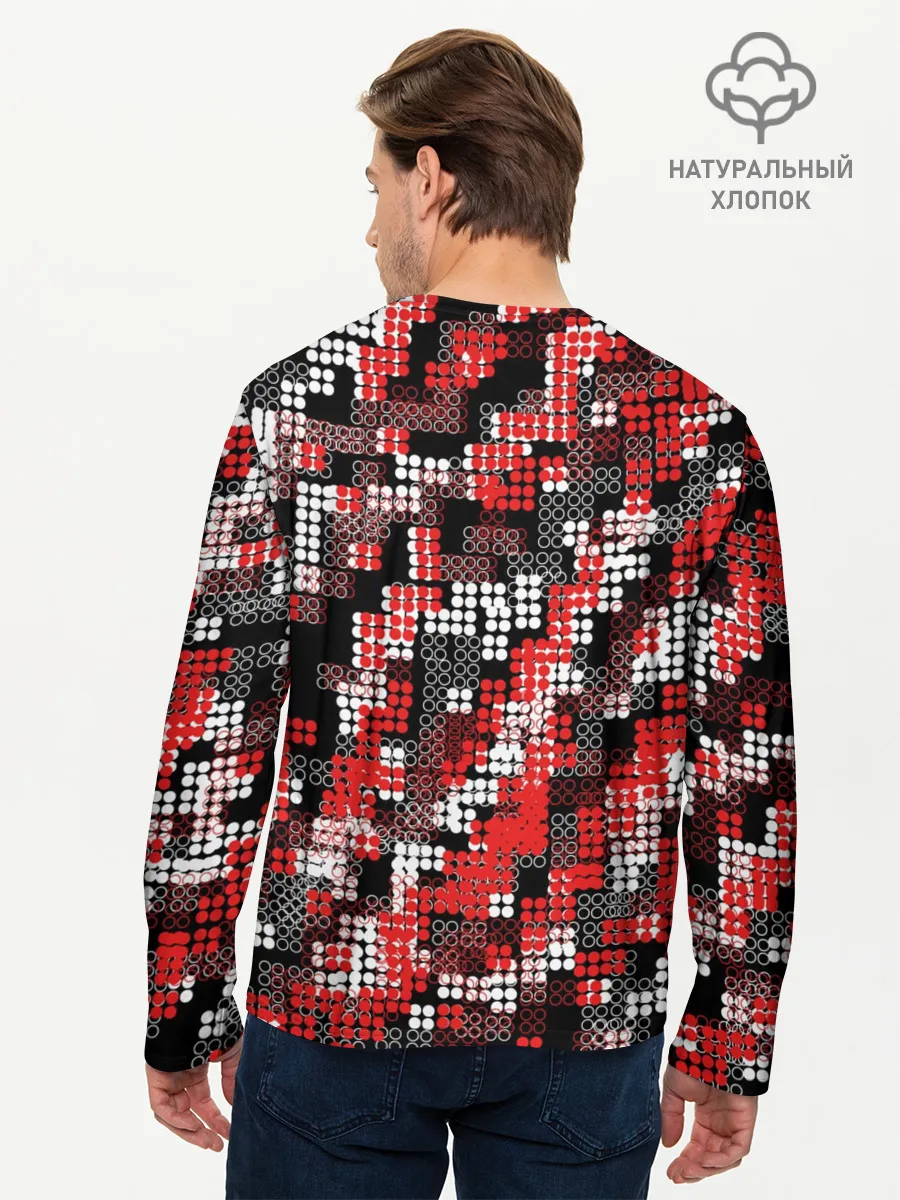 Мужской лонгслив базовый / Майнкрафт