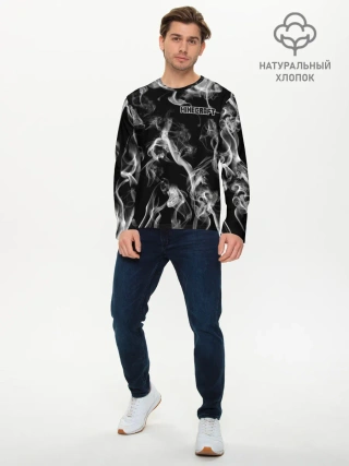 Мужской лонгслив базовый / Minecraft