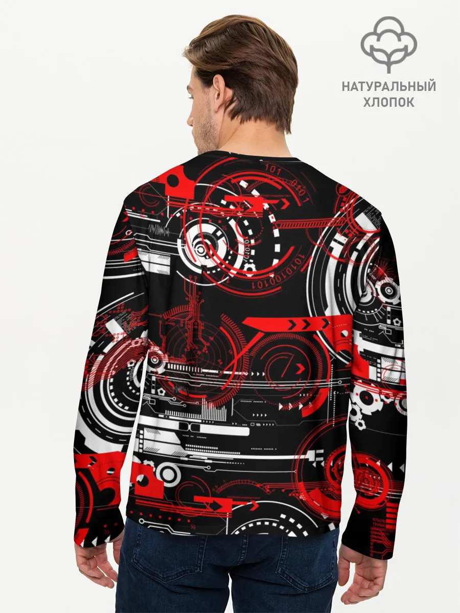 Мужской лонгслив базовый / Minecraft