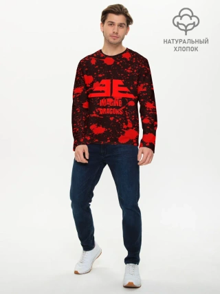 Мужской лонгслив базовый / IMAGINE DRAGONS