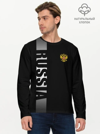 Мужской лонгслив базовый / RUSSIA SPORT