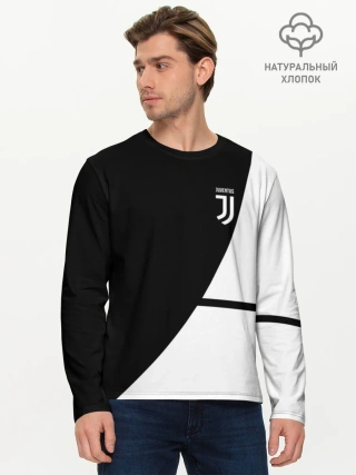 Мужской лонгслив базовый / JUVENTUS / ЮВЕНТУС
