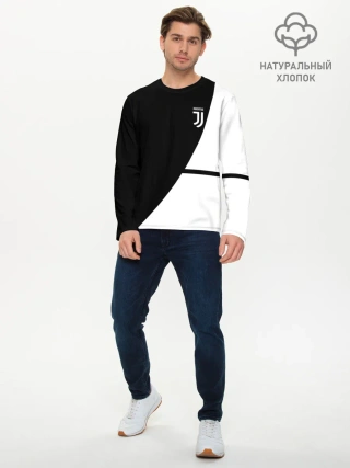 Мужской лонгслив базовый / JUVENTUS / ЮВЕНТУС
