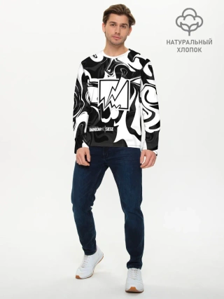 Мужской лонгслив базовый / Rainbow six Siege