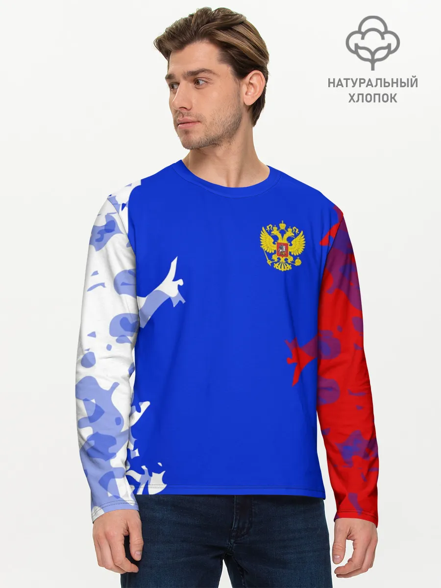 Мужской лонгслив базовый / RUSSIA SPORT