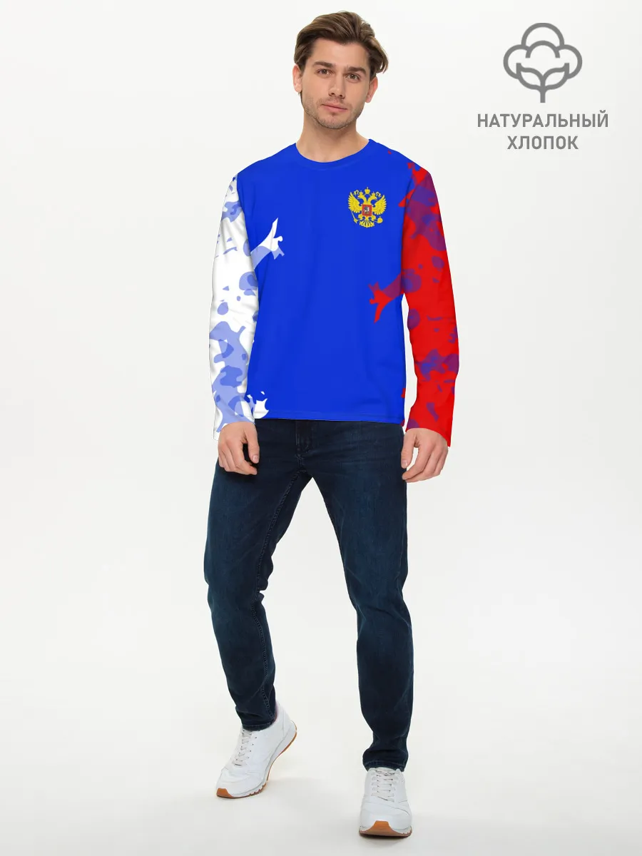 Мужской лонгслив базовый / RUSSIA SPORT