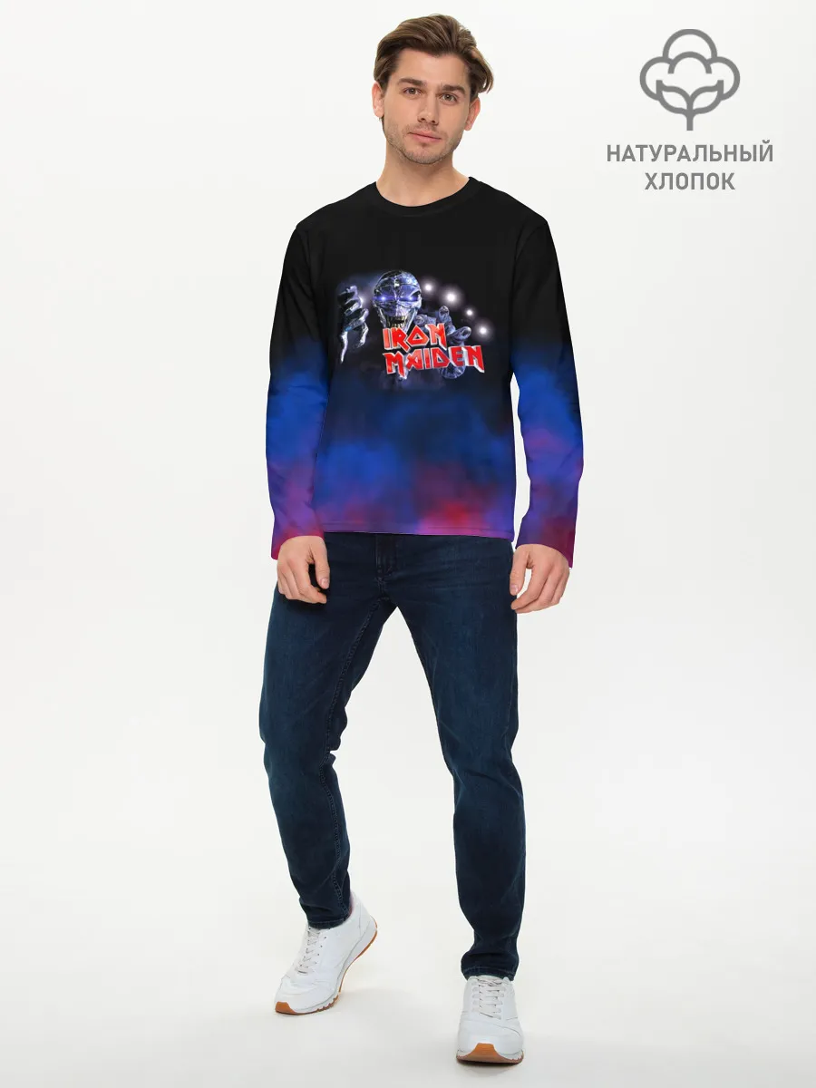 Мужской лонгслив базовый / Iron Maiden
