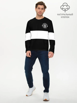 Мужской лонгслив базовый / FC Manchester United
