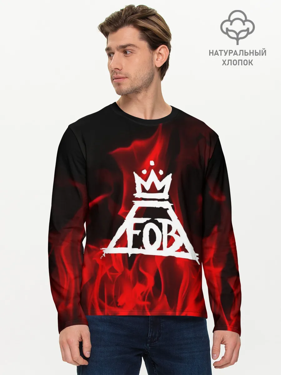 Мужской лонгслив базовый / Fall out Boy