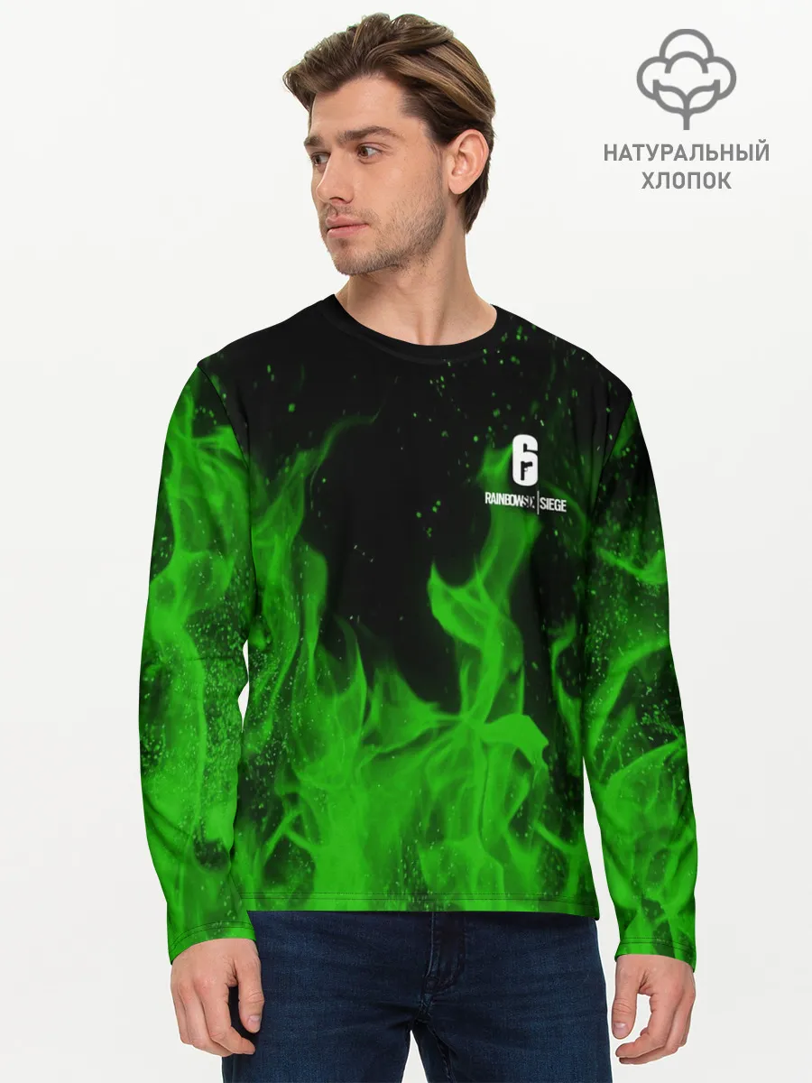 Мужской лонгслив базовый / RAINBOW SIX SIEGE