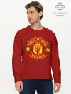 Мужской лонгслив базовый / Manchester United Knitted