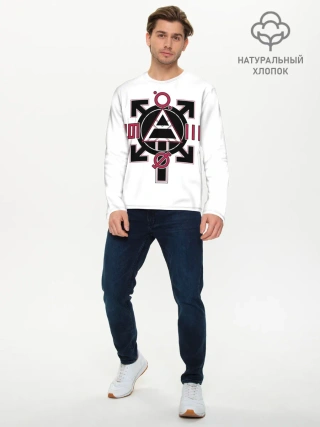 Мужской лонгслив базовый / 30 seconds to Mars