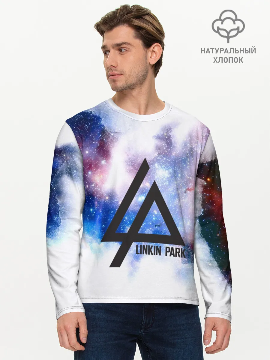 Мужской лонгслив базовый / Linkin park