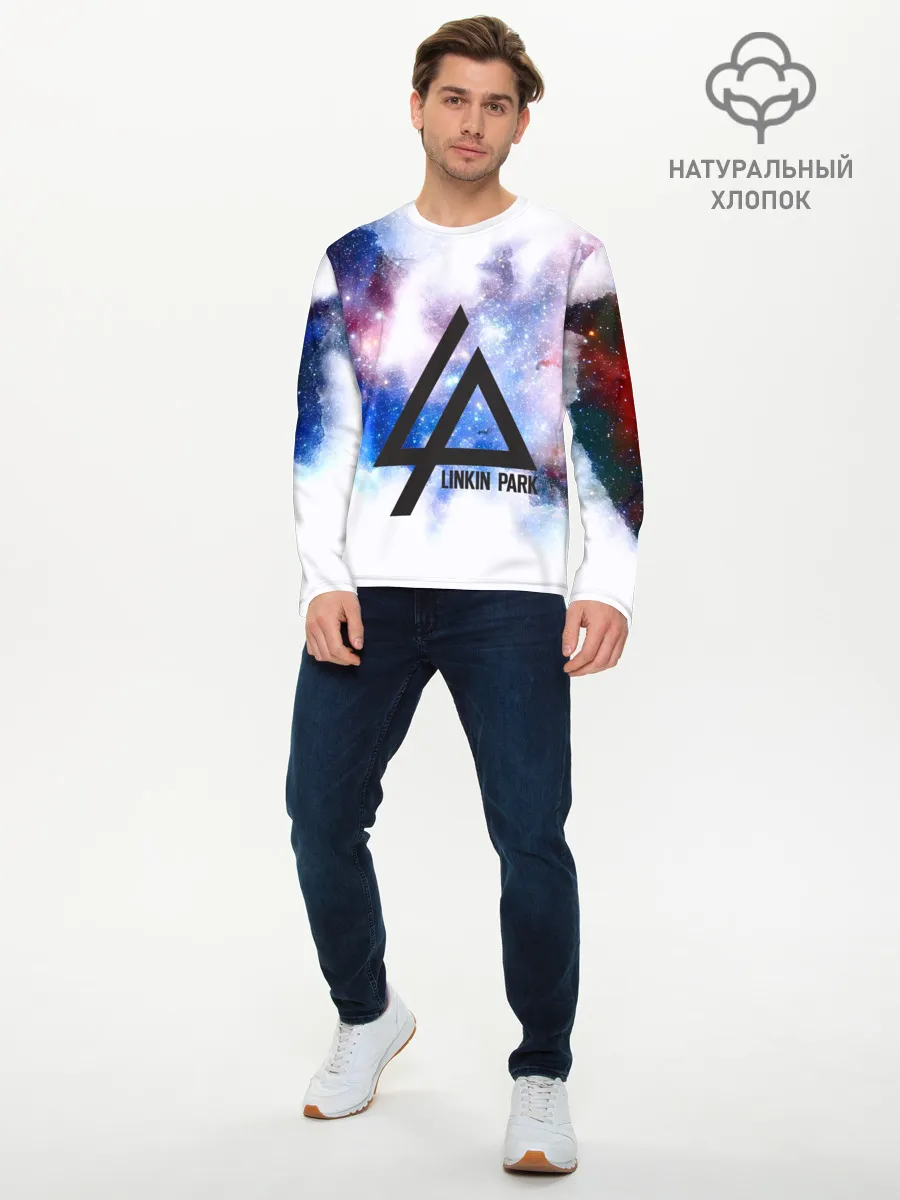 Мужской лонгслив базовый / Linkin park
