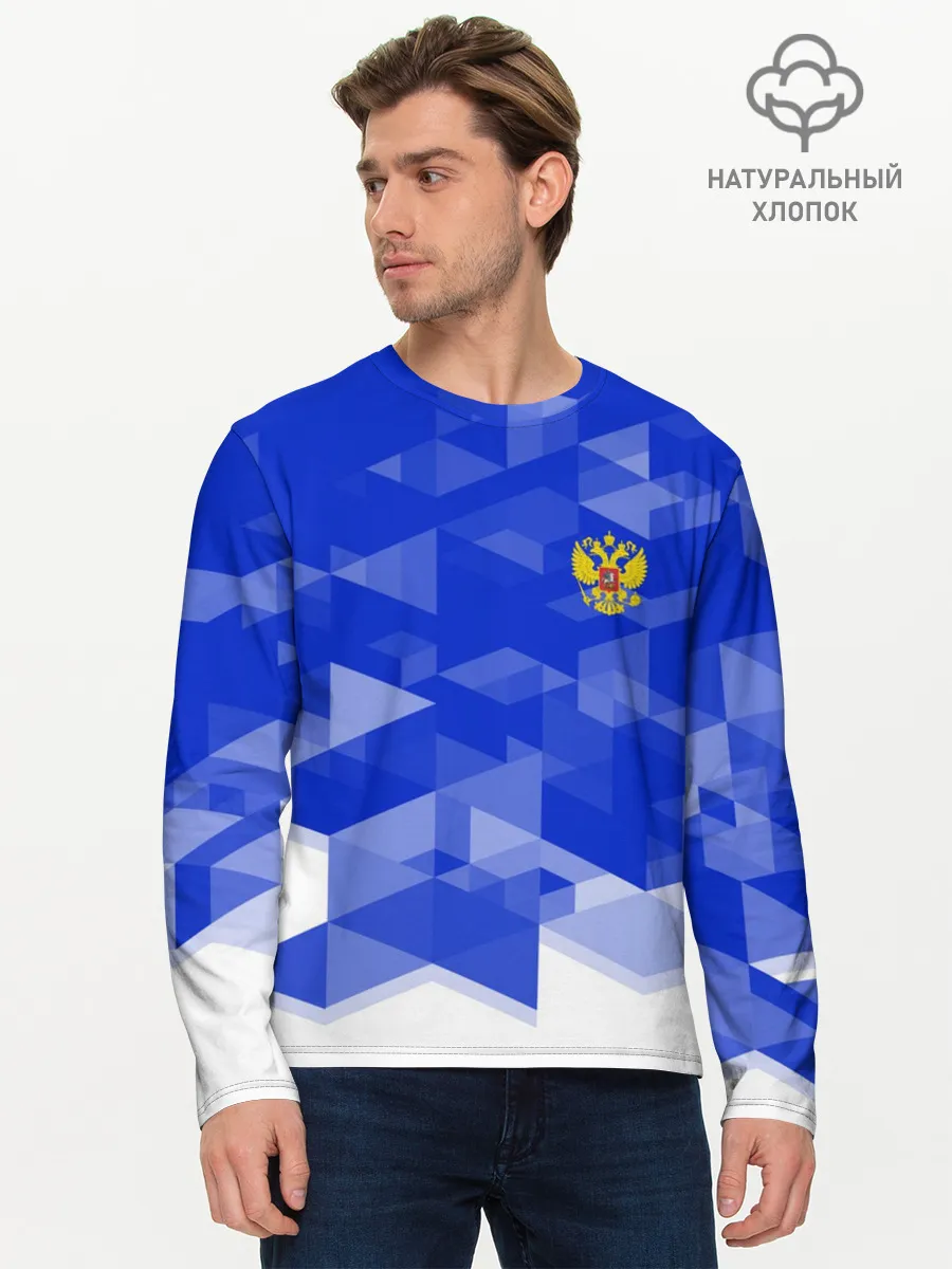 Мужской лонгслив базовый / RUSSIA SPORT