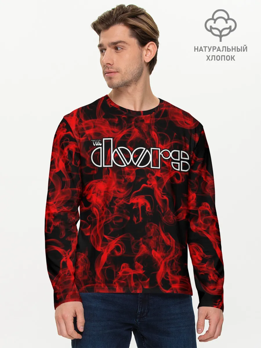 Мужской лонгслив базовый / The Doors