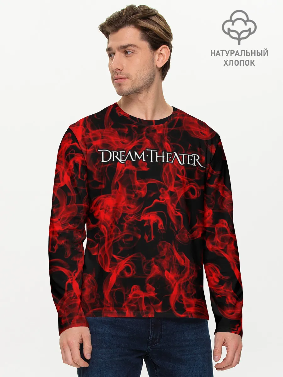 Мужской лонгслив базовый / Dream Theater