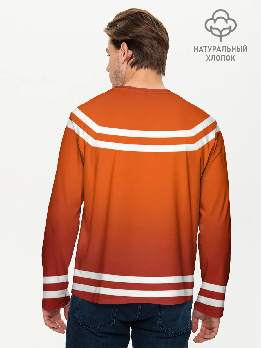 Мужской лонгслив базовый / Пожарная форма