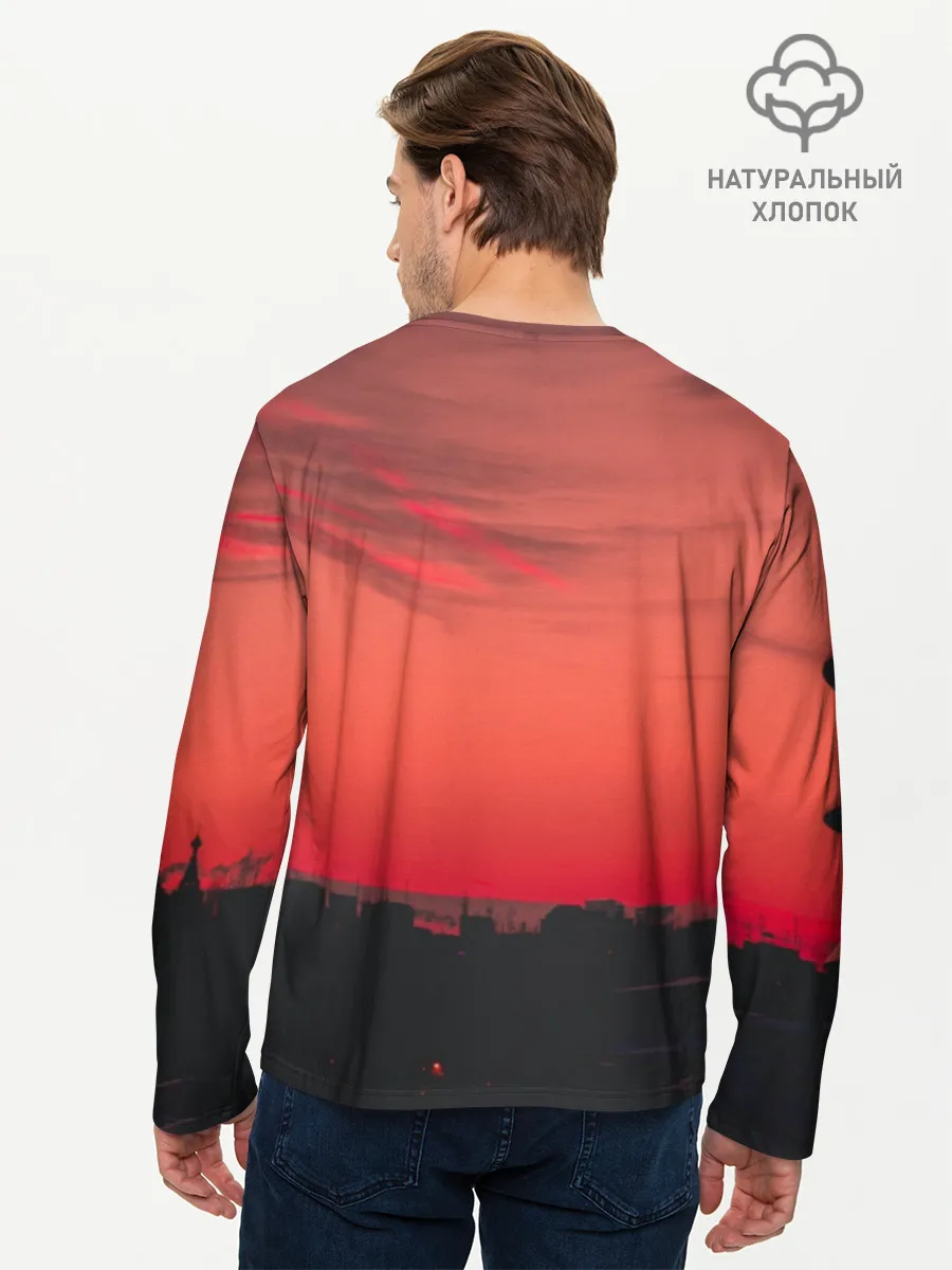 Мужской лонгслив базовый / цитаты_Сплин