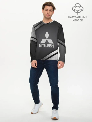 Мужской лонгслив базовый / MITSUBISHI SPORT