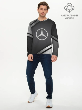 Мужской лонгслив базовый / MERCEDES SPORT