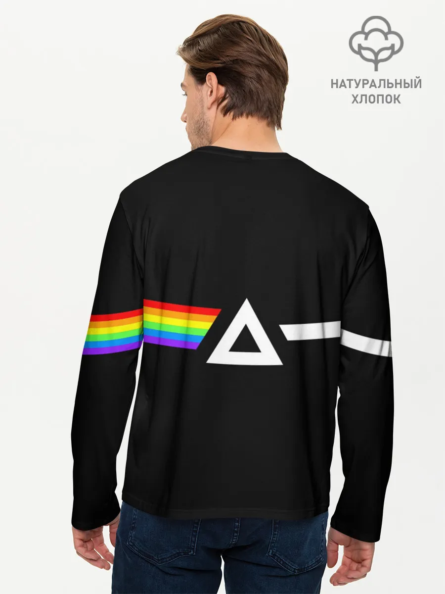 Мужской лонгслив базовый / Pink Floyd