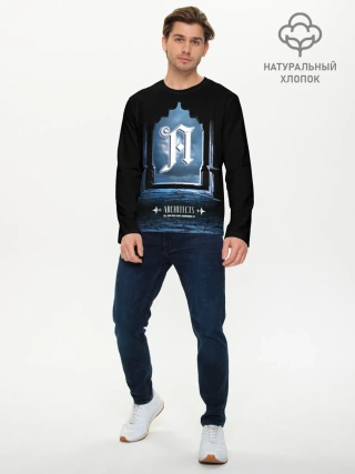 Мужской лонгслив базовый / Architects