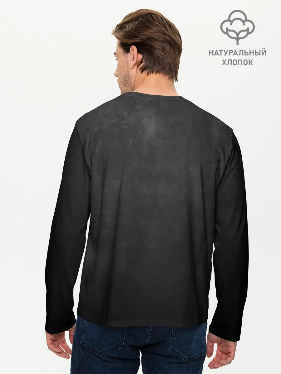 Мужской лонгслив базовый / Vasyl Lomachenko_2