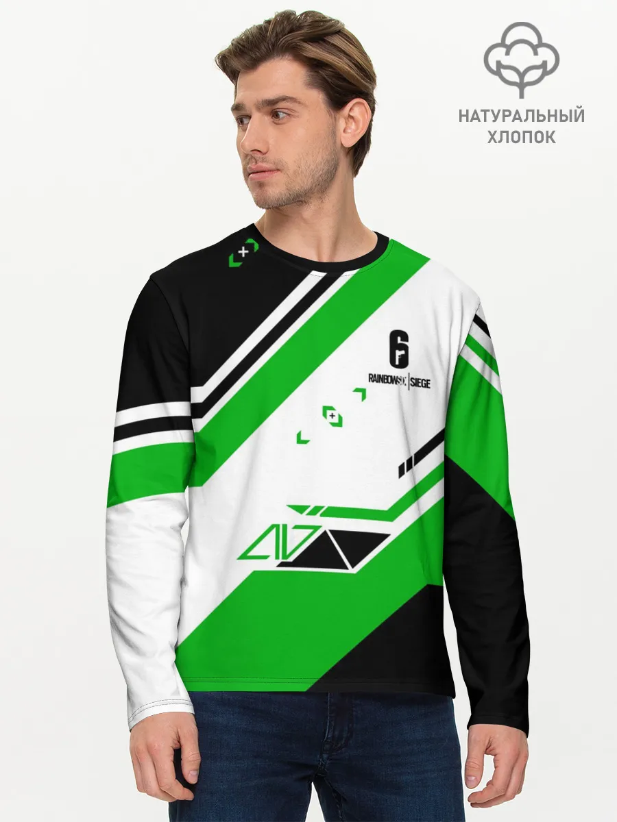 Мужской лонгслив базовый / RAINBOW SIX SIEGE