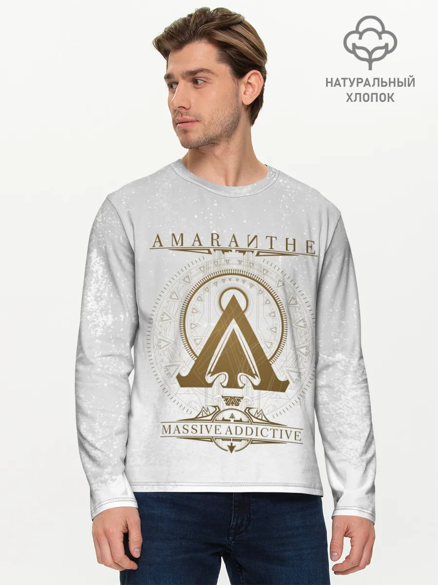 Мужской лонгслив базовый / Amaranthe