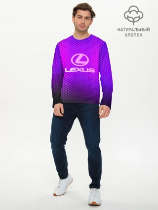 Мужской лонгслив базовый / LEXUS