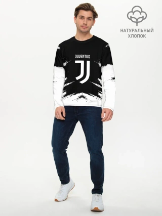 Мужской лонгслив базовый / JUVENTUS