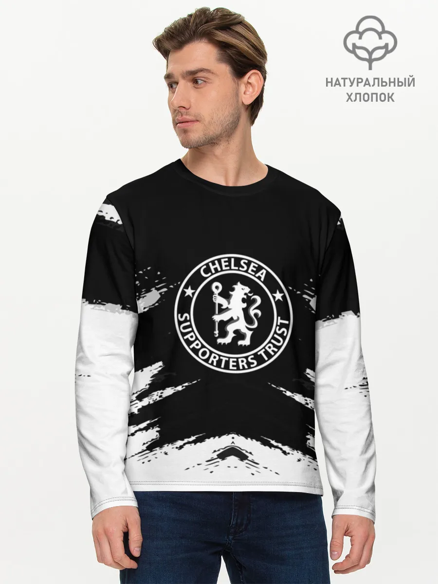 Мужской лонгслив базовый / CHELSEA