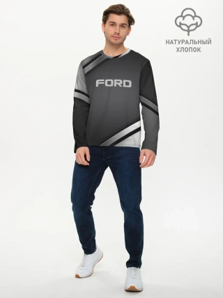 Мужской лонгслив базовый / Ford