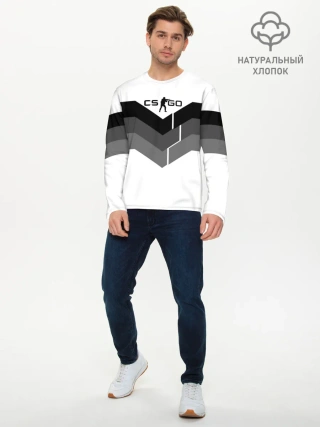 Мужской лонгслив базовый / CS:GO