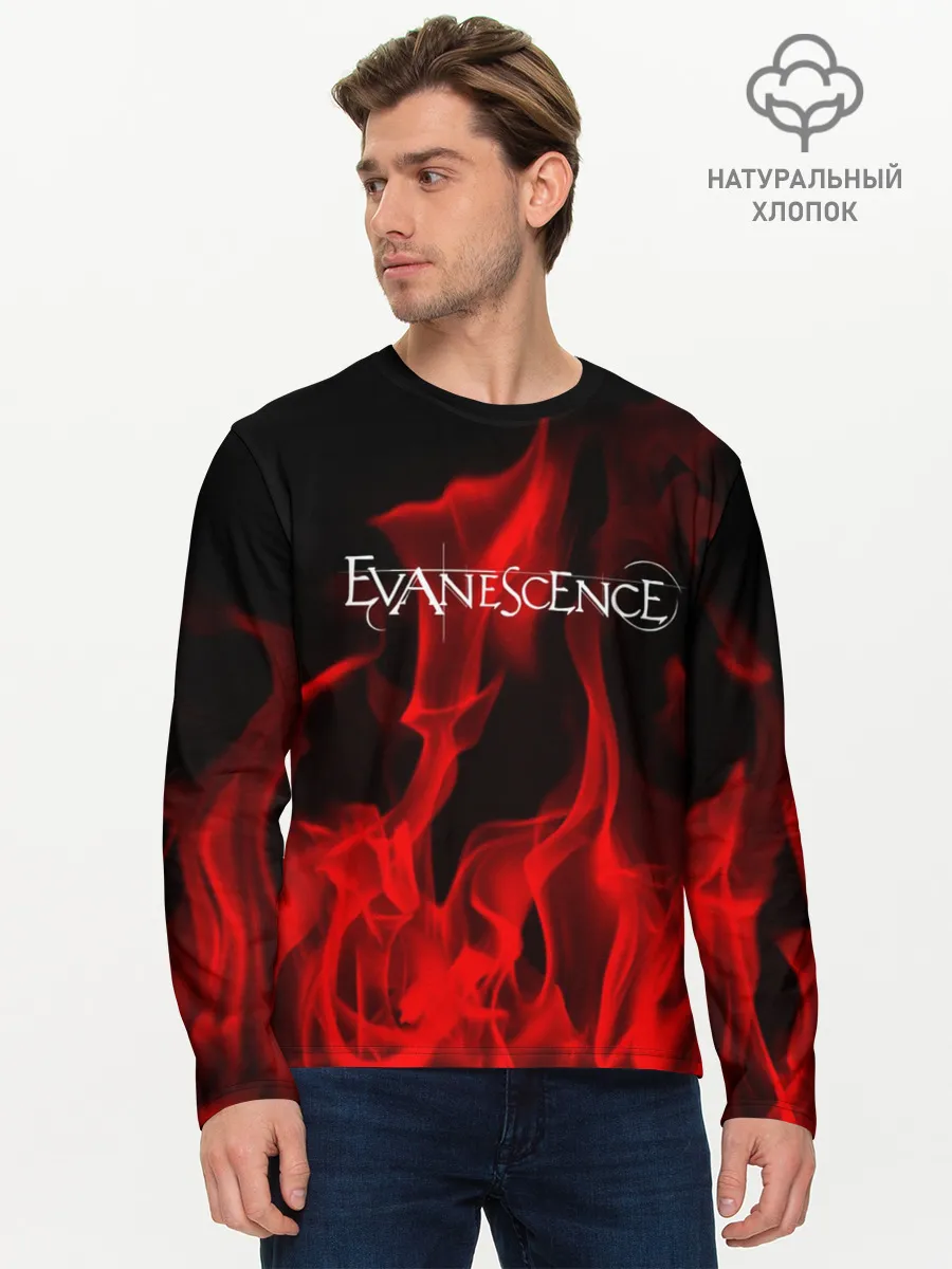 Мужской лонгслив базовый / Evanescence