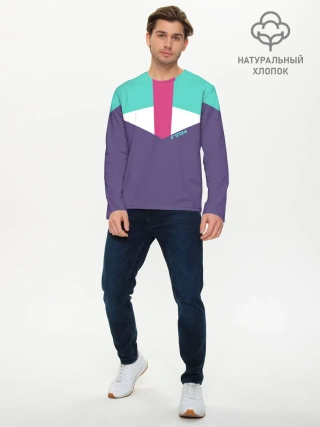 Мужской лонгслив базовый / Стиль 90 х