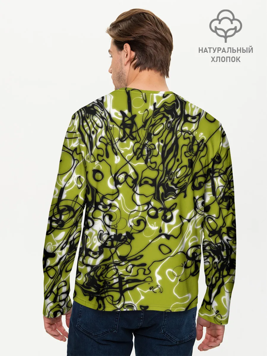 Мужской лонгслив базовый / Santa Muerte