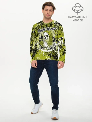 Мужской лонгслив базовый / Santa Muerte