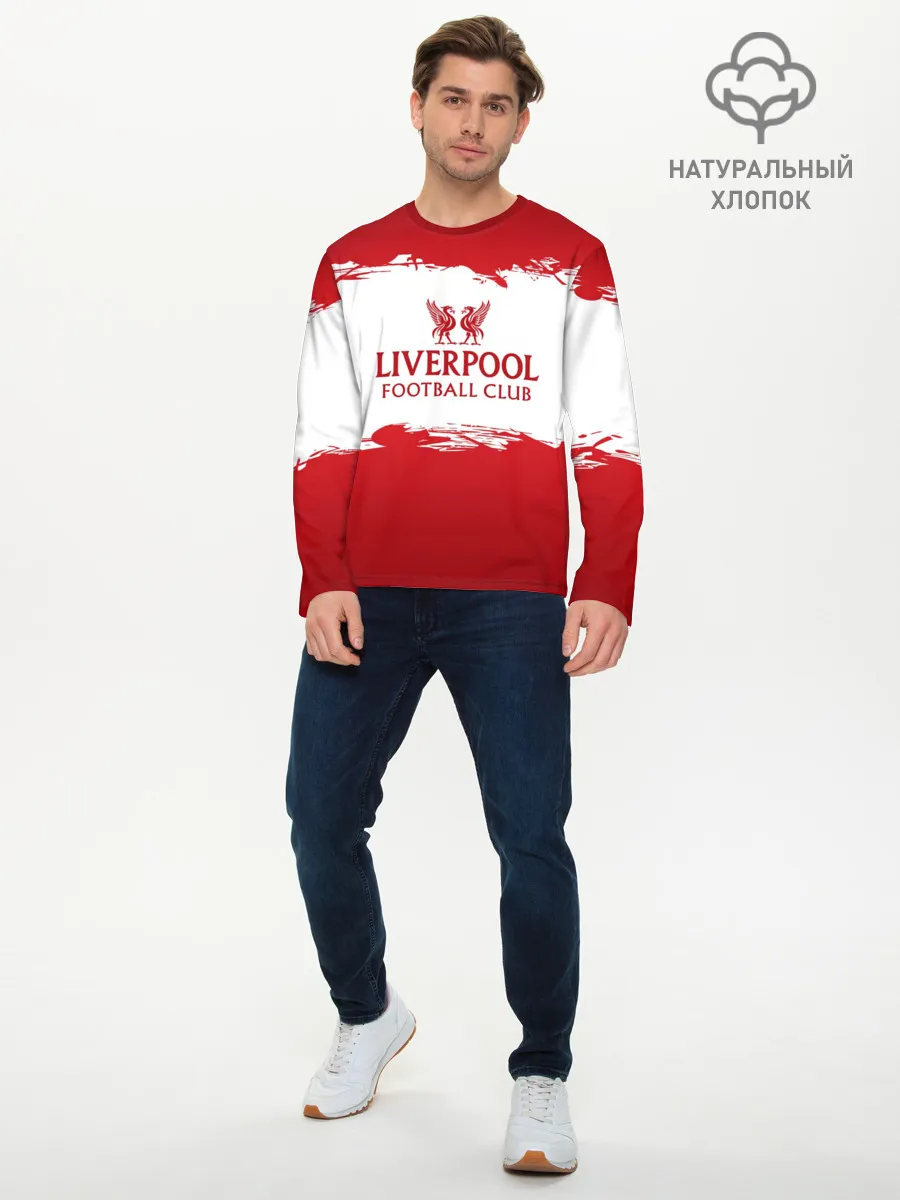 Мужской лонгслив базовый / Liverpool FC