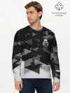 Мужской лонгслив базовый / Real Madrid Geometry Sport