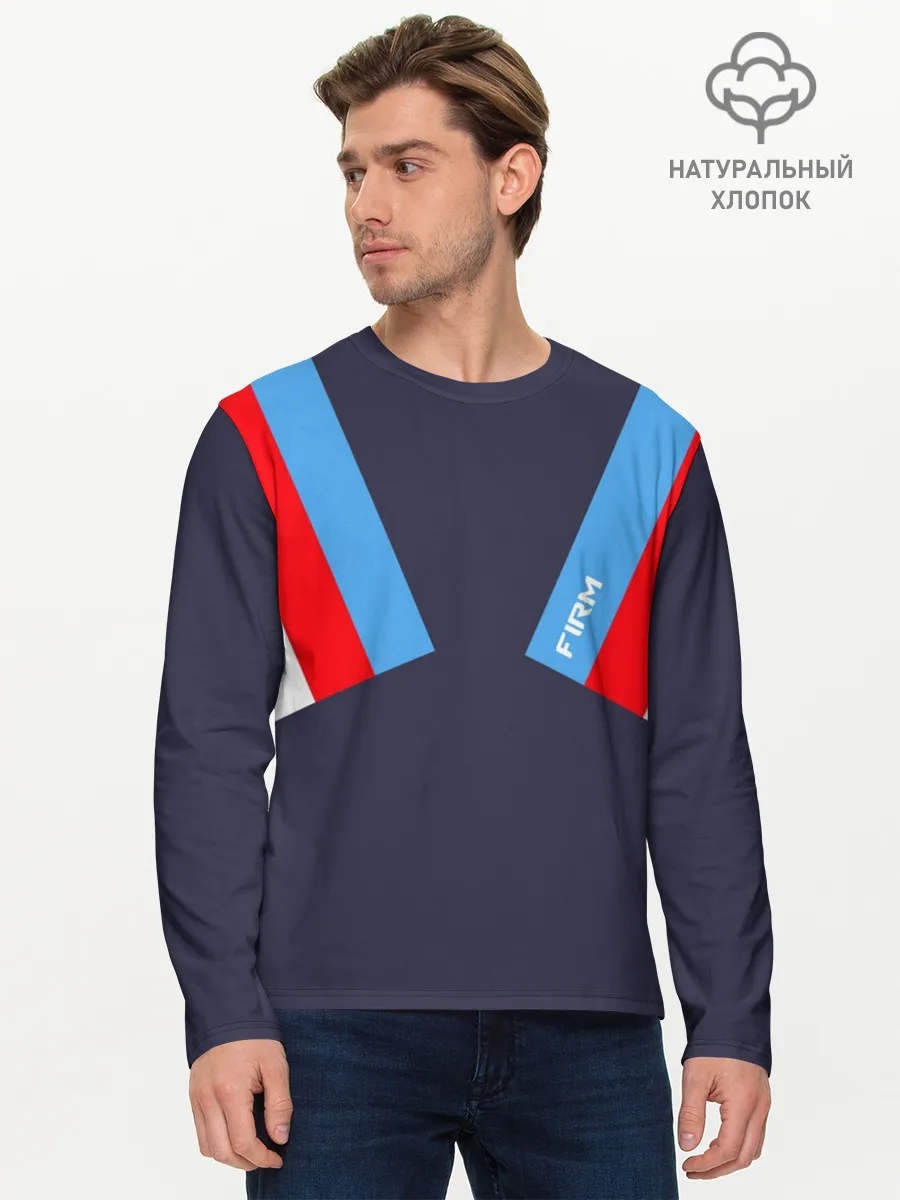 Мужской лонгслив базовый / Стиль 90 х