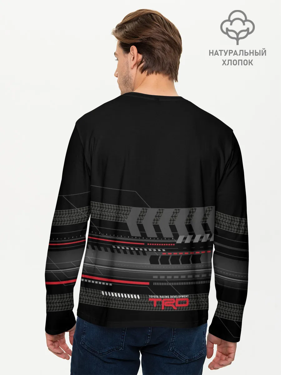 Мужской лонгслив базовый / Toyota 1