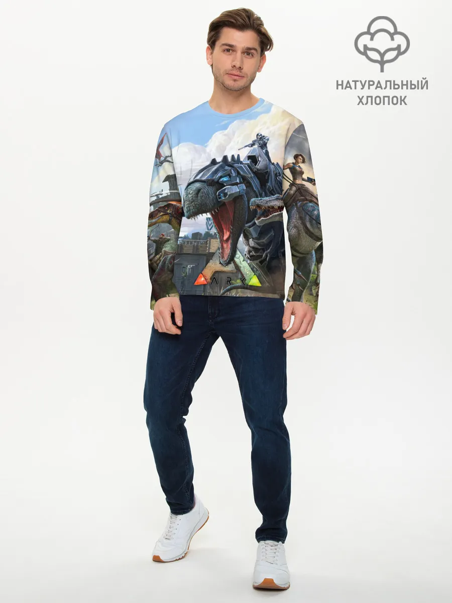 Мужской лонгслив базовый / Ark Survival Evolved